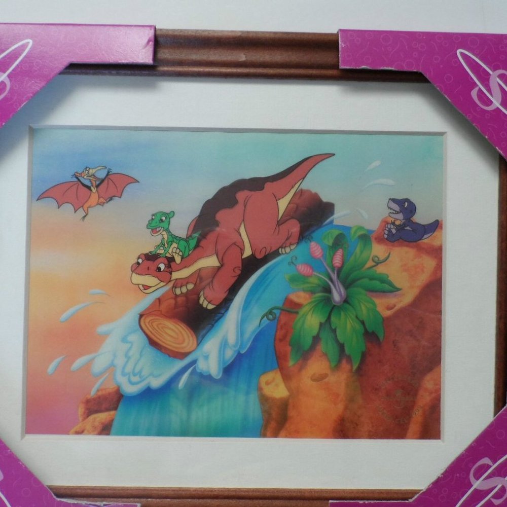 Universal Studios SuperCel 1999 Limited Edition "The Land Before Time" Waterfall